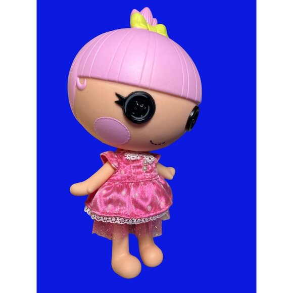 LALALOOPSY LITTLES TRINKET SPARKLES PINK HAIR SISTER of Jewel Doll 7.5" - Picture 3 of 10